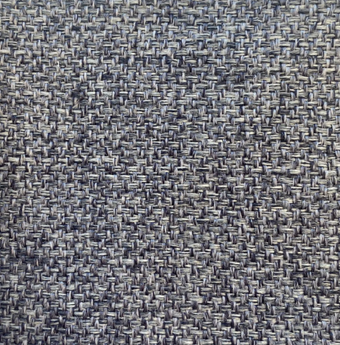 Tela Lino Kikar color Gris Oscuro