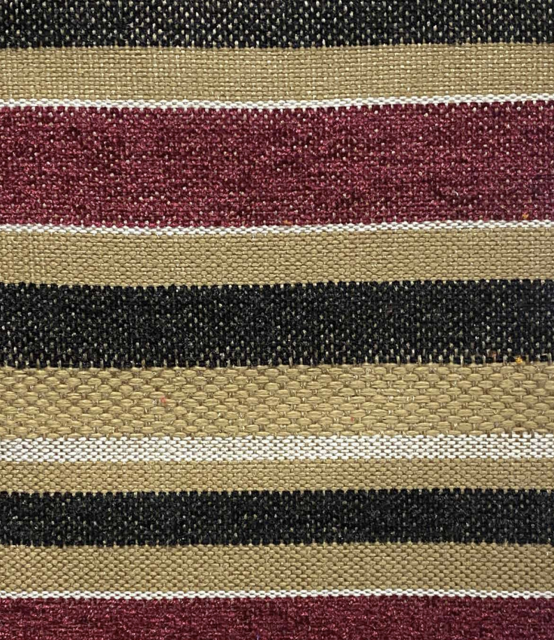 Tela Chenille Frontera color Burdeo