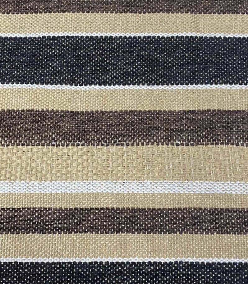 Tela Chenille Frontera color Negro
